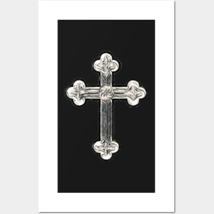 Cross Christian Orthodox Design Posters and Art